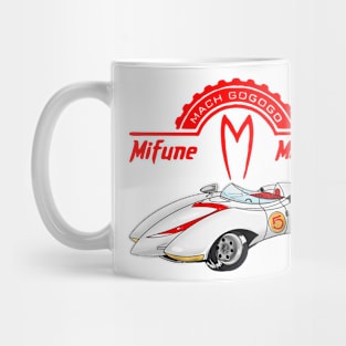 mifune motors mach 5 car Mug